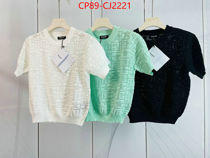 Clothing-Balmain best replica quality ID: CJ2221 $: 89USD