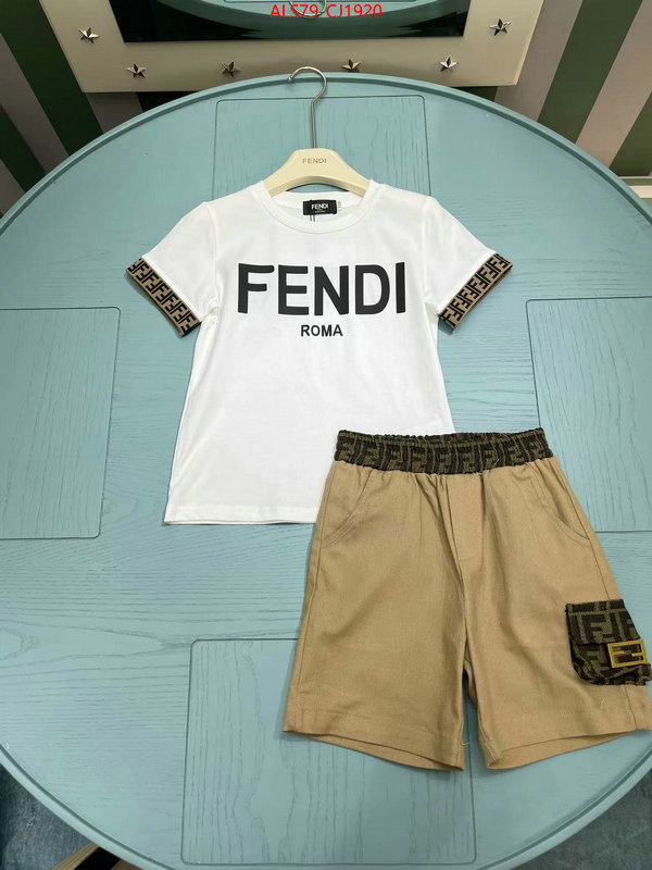 Kids clothing-Fendi sellers online ID: CJ1920 $: 79USD