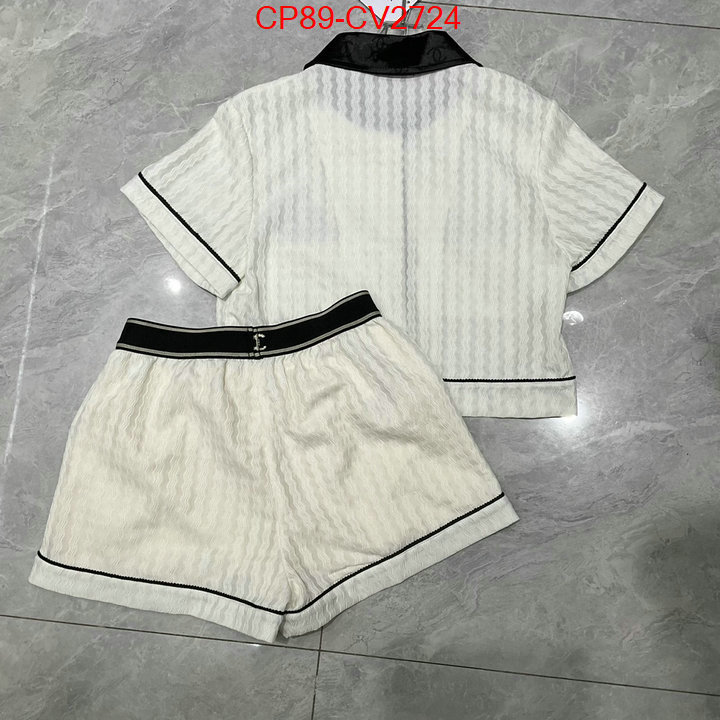 Clothing-Chanel luxury fashion replica designers ID: CV2724 $: 89USD