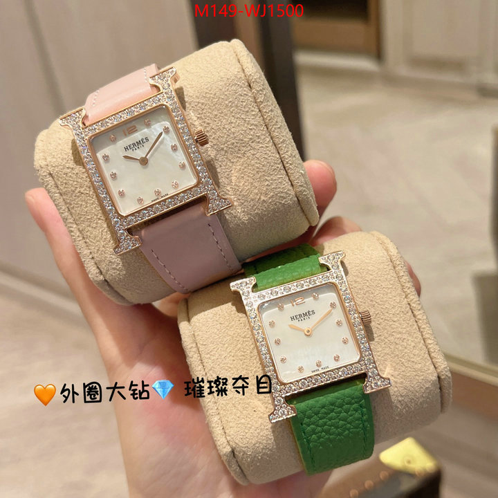 Watch(4A)-Hermes the highest quality fake ID: WJ1500 $: 149USD