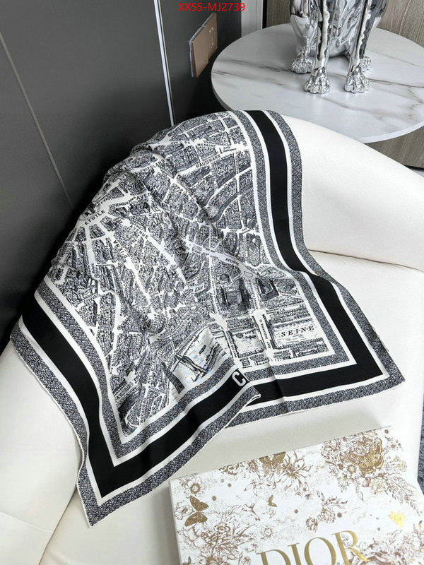 Scarf-Dior perfect quality designer replica ID: MJ2739 $: 55USD