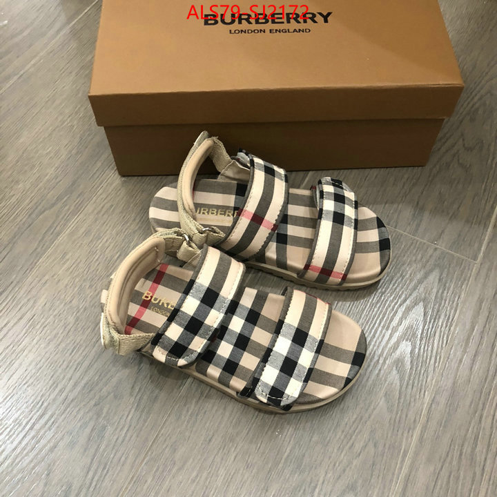 Kids shoes-Burberry fake designer ID: SJ2172 $: 79USD