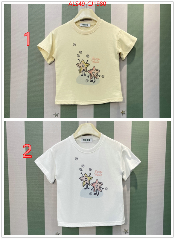 Kids clothing-Kenzo top brands like ID: CJ1980 $: 49USD