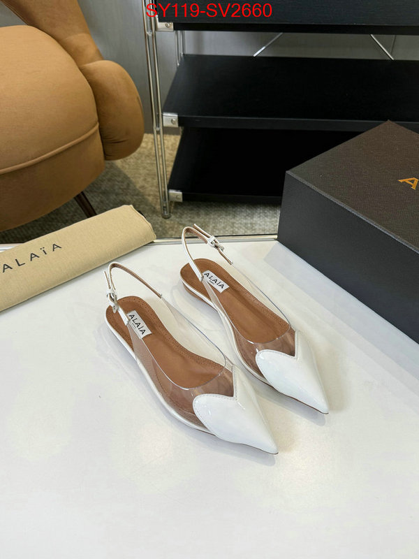 Women Shoes-ALAIA where can you buy replica ID: SV2660 $: 119USD