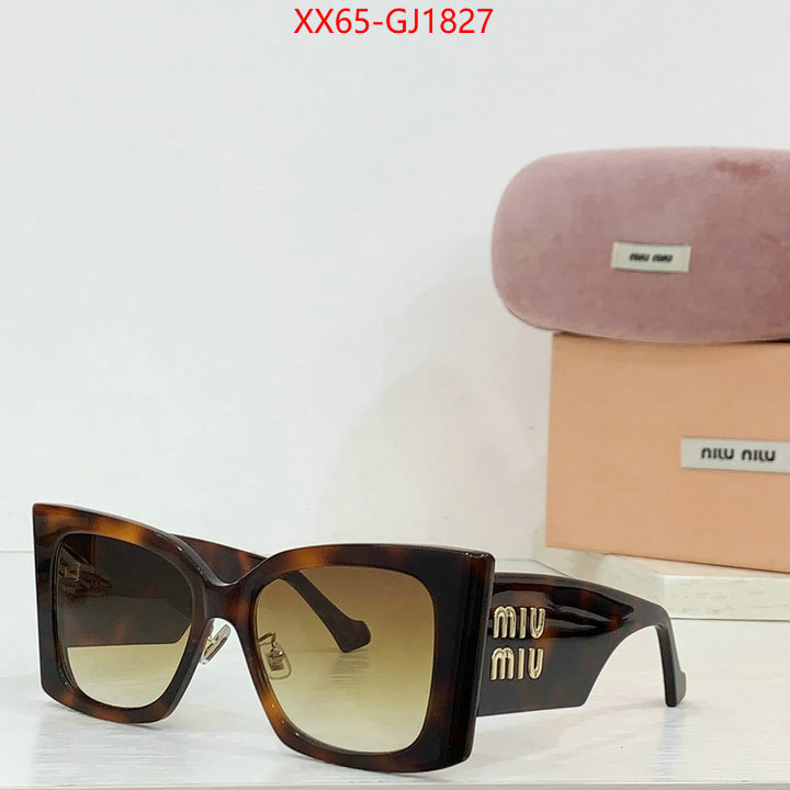 Glasses-Miu Miu buy luxury 2024 ID: GJ1827 $: 65USD