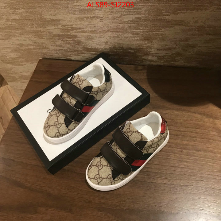 Kids shoes-Gucci top 1:1 replica ID: SJ2203 $: 89USD