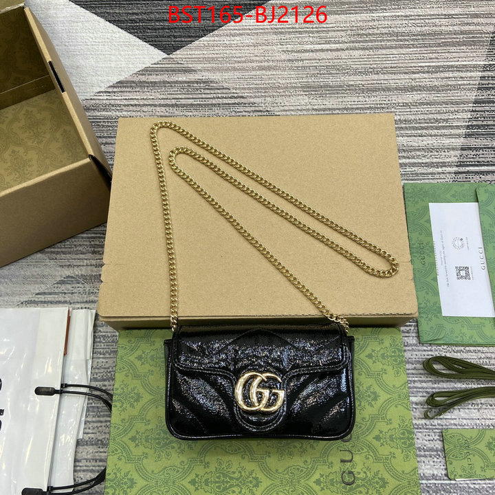 Gucci Bags(TOP)-Marmont copy aaaaa ID: BJ2126 $: 165USD,