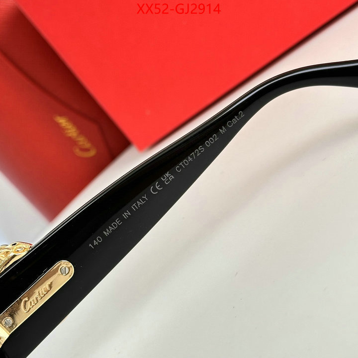 Glasses-Cartier buy luxury 2024 ID: GJ2914 $: 52USD