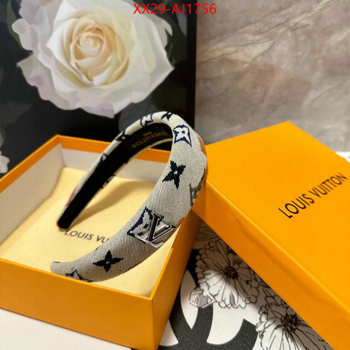 Hair band-LV top fake designer ID: AJ1756 $: 29USD