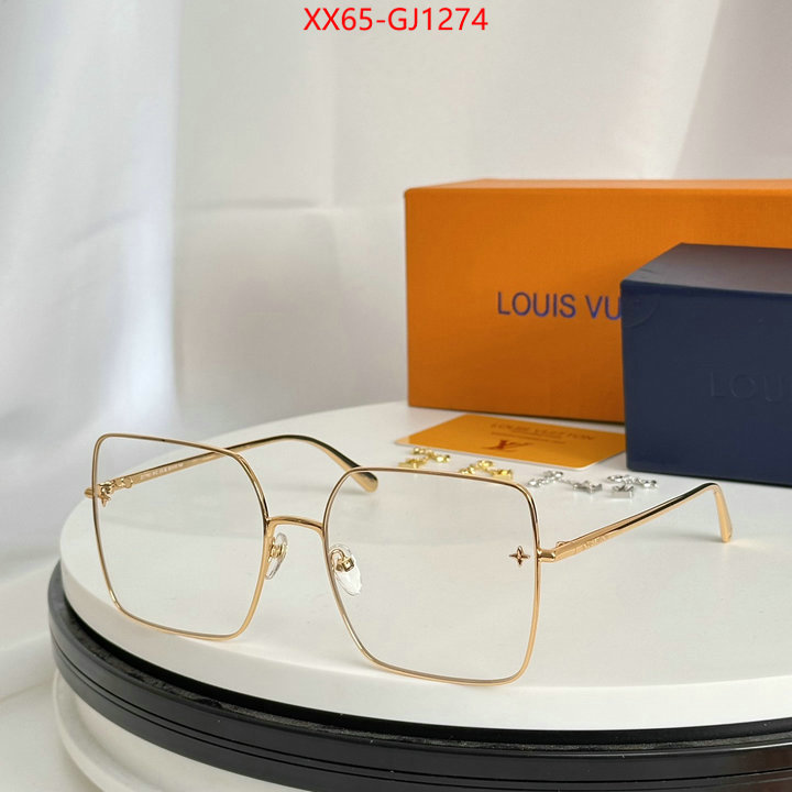 Glasses-LV top quality replica ID: GJ1274 $: 65USD