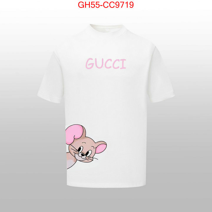 Clothing-Gucci best quality replica ID: CC9719 $: 55USD