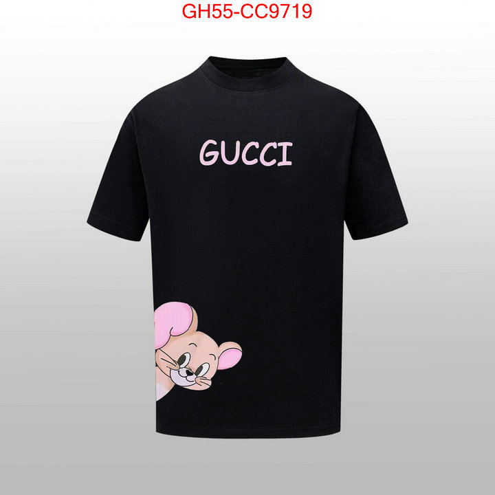 Clothing-Gucci best quality replica ID: CC9719 $: 55USD