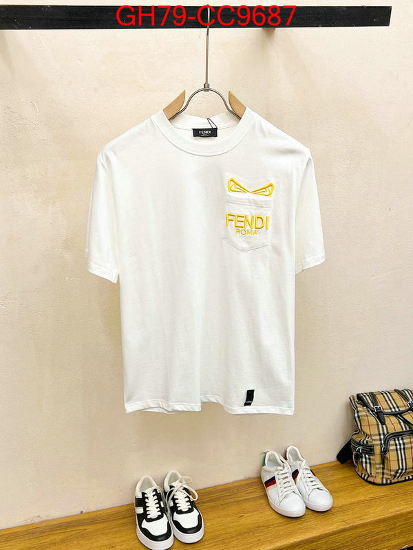 Clothing-Fendi wholesale sale ID: CC9687 $: 79USD