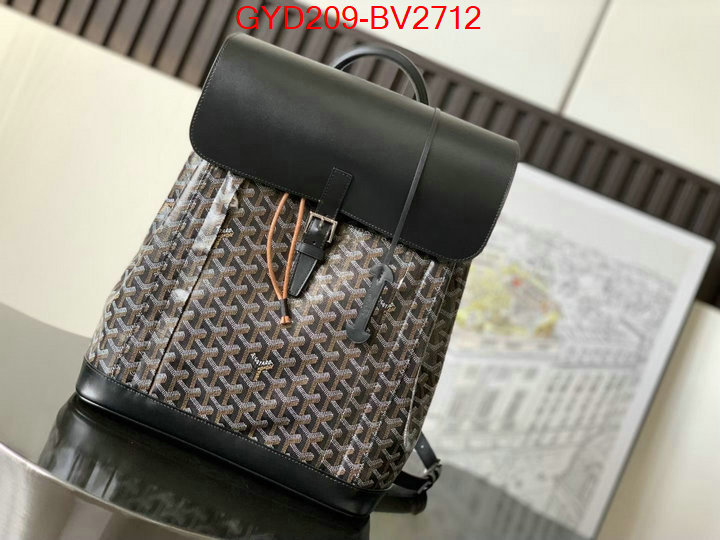 Goyard Bags(TOP)-Backpack- replica us ID: BV2712 $: 209USD,