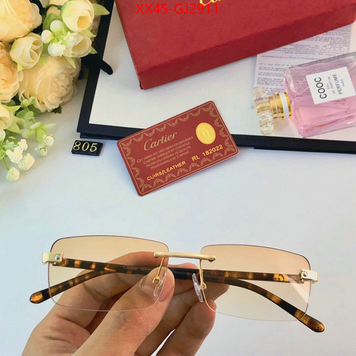 Glasses-Cartier best quality replica ID: GJ2911 $: 45USD