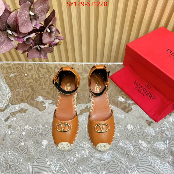 Women Shoes-Valentino brand designer replica ID: SJ1228 $: 129USD