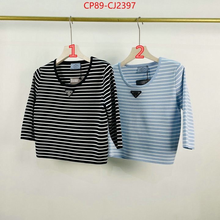 Clothing-Prada replicas ID: CJ2397 $: 89USD