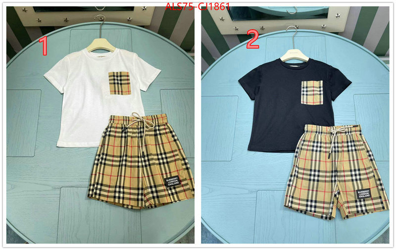 Kids clothing-Burberry good quality replica ID: CJ1861 $: 75USD