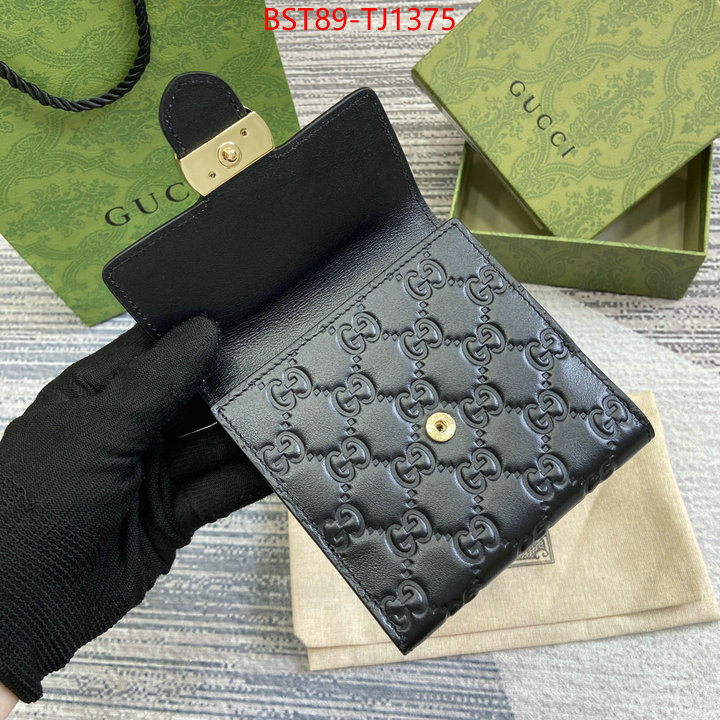 Gucci Bags(TOP)-Wallet- luxury cheap replica ID: TJ1375 $: 89USD,