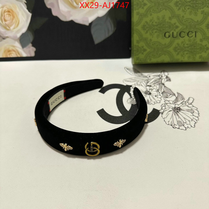 Hair band-Gucci top grade ID: AJ1747 $: 29USD