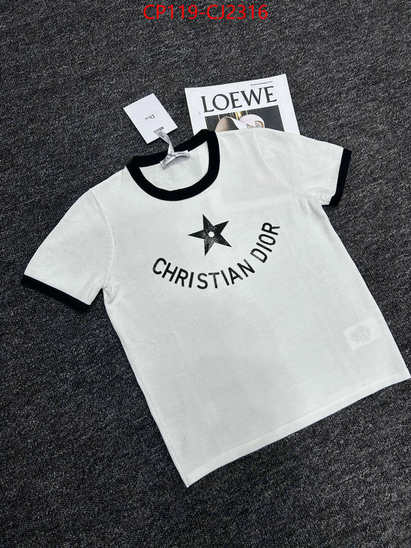 Clothing-Dior replica 1:1 high quality ID: CJ2316 $: 119USD