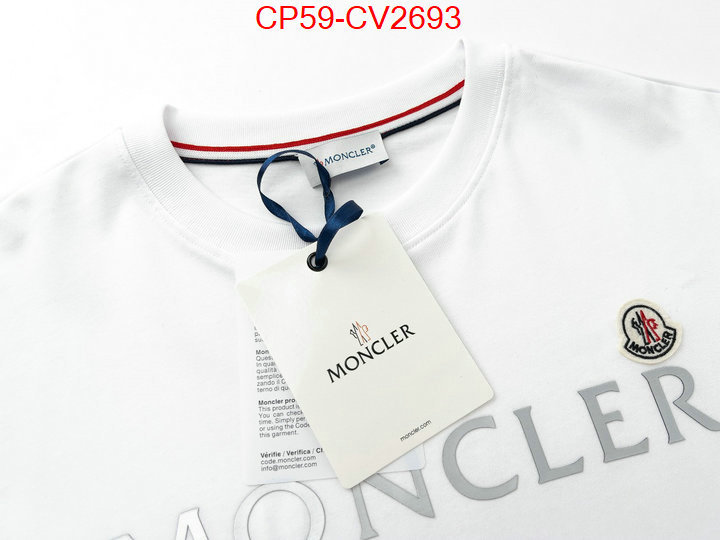 Clothing-Moncler 1:1 replica wholesale ID: CV2693 $: 59USD