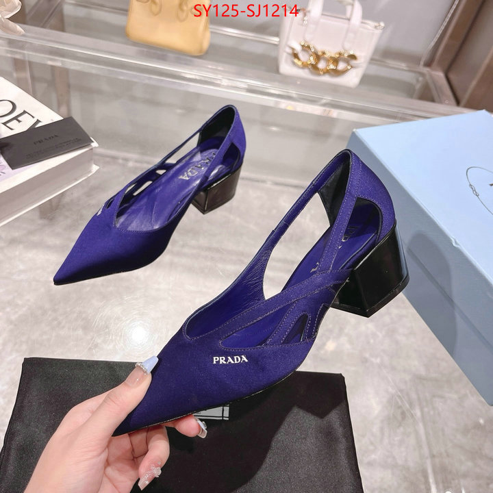 Women Shoes-Prada replica 2024 perfect luxury ID: SJ1214 $: 125USD