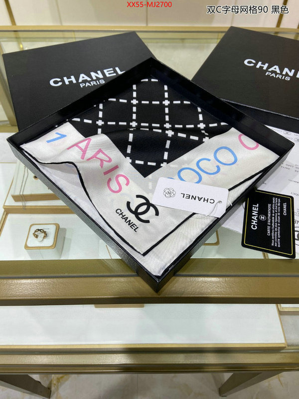 Scarf-Chanel brand designer replica ID: MJ2700 $: 55USD