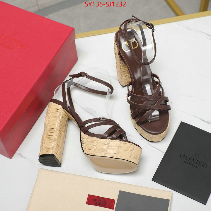 Women Shoes-Valentino designer wholesale replica ID: SJ1232 $: 135USD