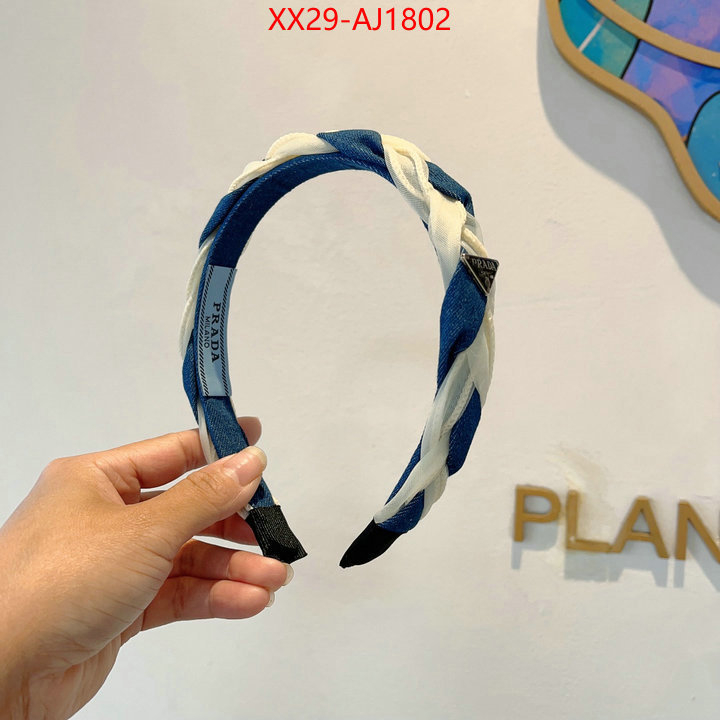 Hair band-Prada exclusive cheap ID: AJ1802 $: 29USD