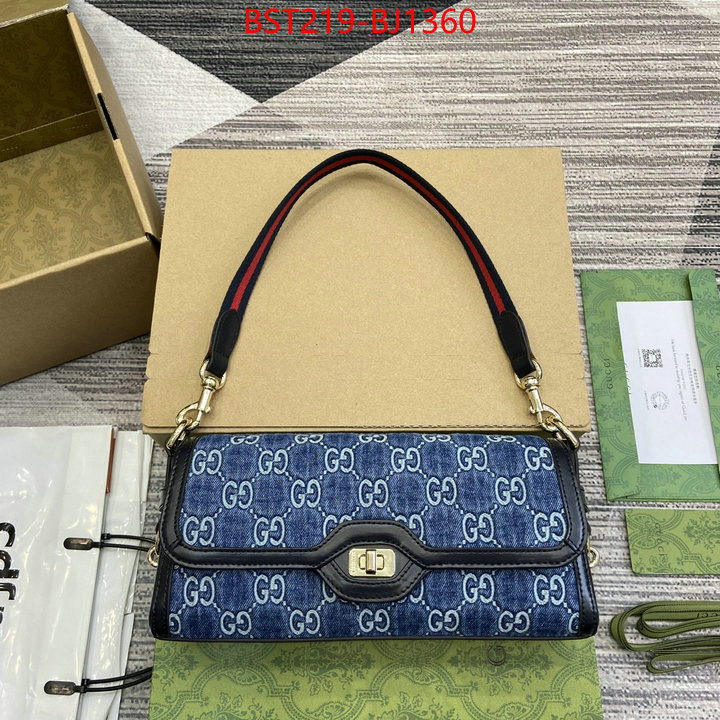 Gucci Bags(TOP)-Handbag- how quality ID: BJ1360 $: 219USD,