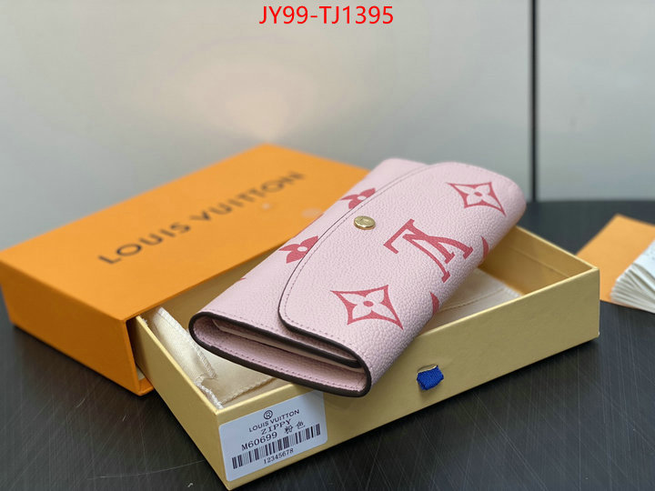 LV Bags(TOP)-Wallet what 1:1 replica ID: TJ1395 $: 99USD,