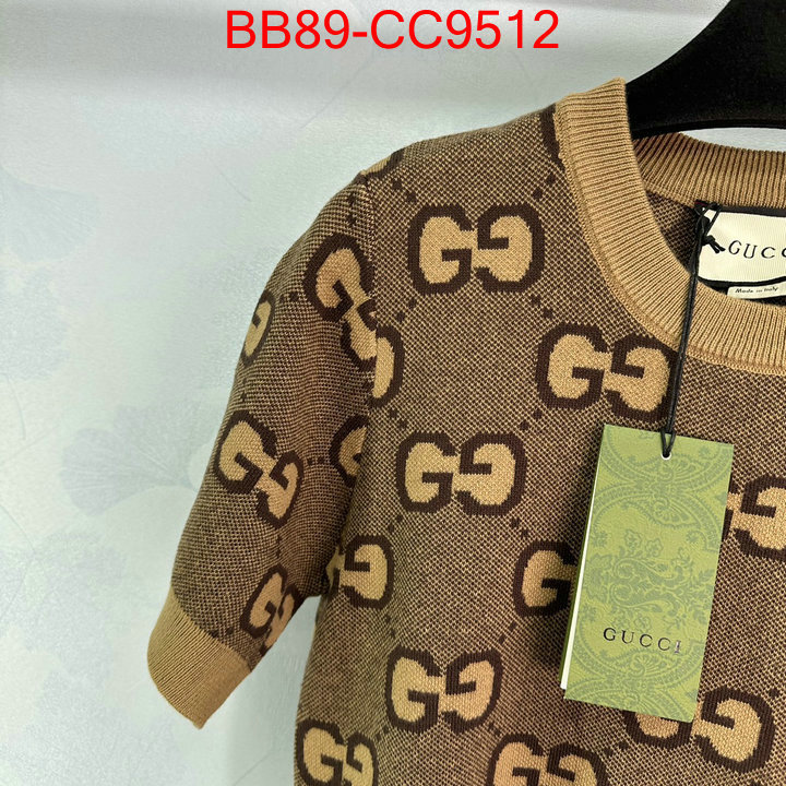 Clothing-Gucci top 1:1 replica ID: CC9512 $: 89USD