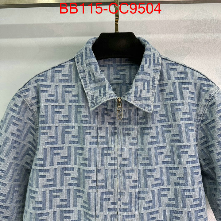 Clothing-Fendi for sale online ID: CC9504 $: 115USD