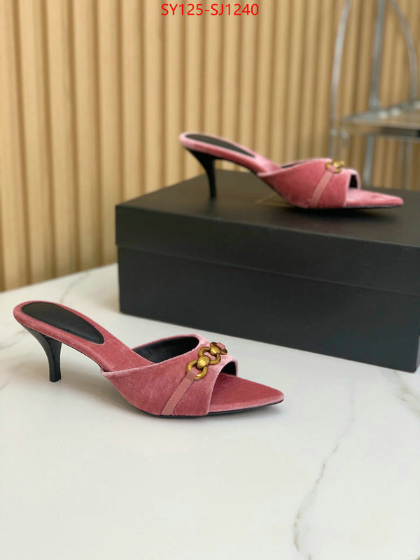 Women Shoes-YSL knockoff ID: SJ1240 $: 125USD