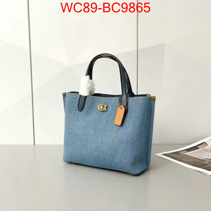 Coach Bags(4A)-Handbag- can i buy replica ID: BC9865 $: 89USD,