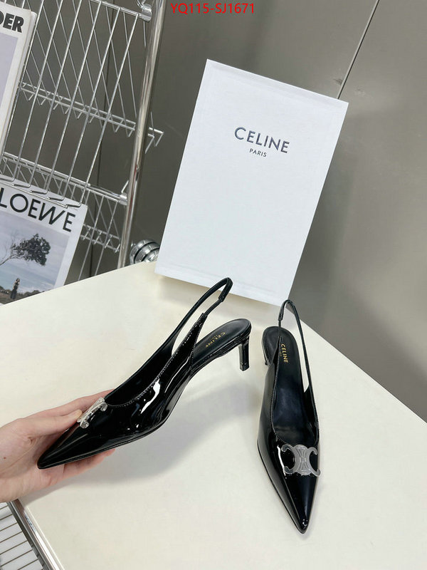 Women Shoes-CELINE buy replica ID: SJ1671 $: 115USD