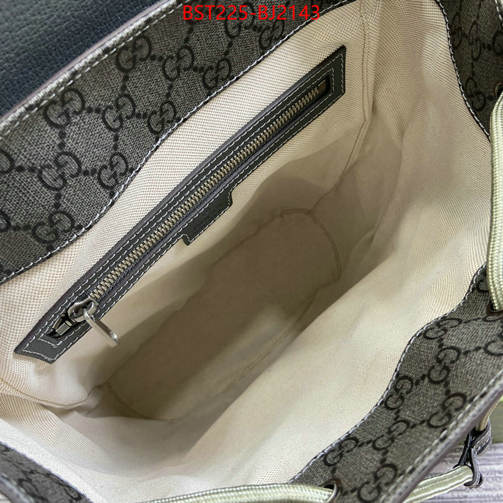 Gucci Bags(TOP)-Backpack- outlet 1:1 replica ID: BJ2143 $: 225USD,