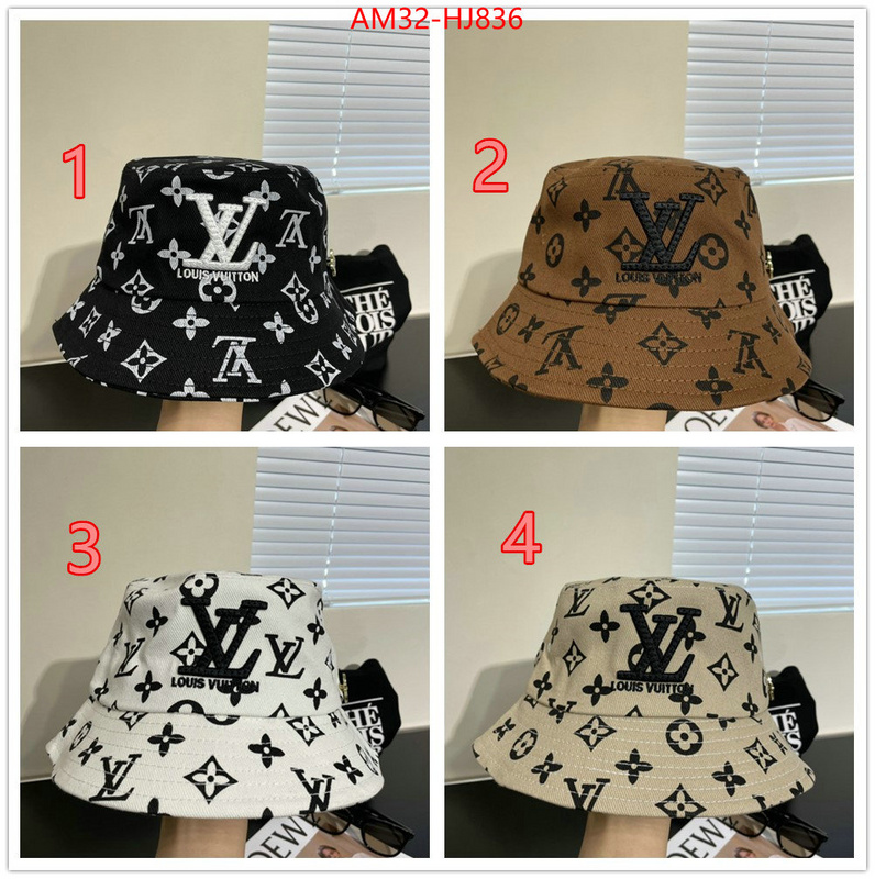 Cap(Hat)-LV highest quality replica ID: HJ836 $: 32USD