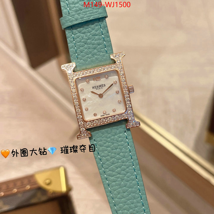 Watch(4A)-Hermes the highest quality fake ID: WJ1500 $: 149USD