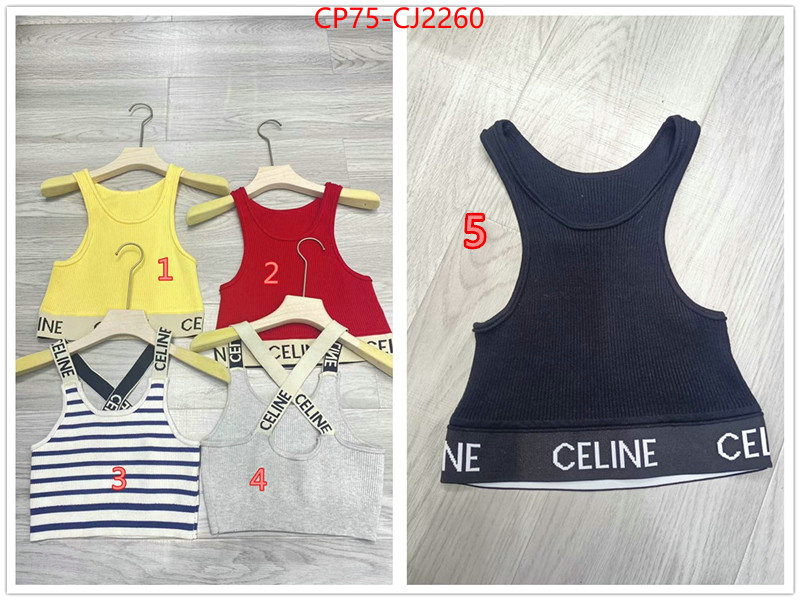 Clothing-Celine good quality replica ID: CJ2260 $: 75USD