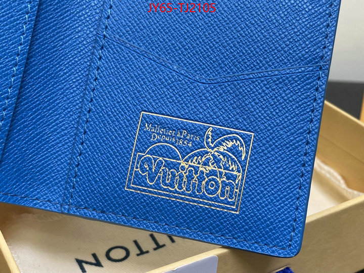 LV Bags(TOP)-Wallet sale outlet online ID: TJ2105 $: 65USD,