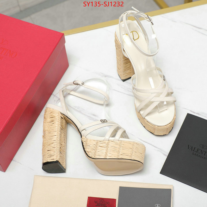 Women Shoes-Valentino designer wholesale replica ID: SJ1232 $: 135USD