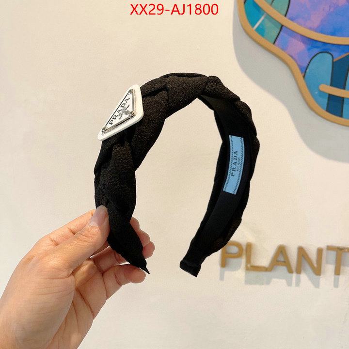 Hair band-Prada high quality customize ID: AJ1800 $: 29USD