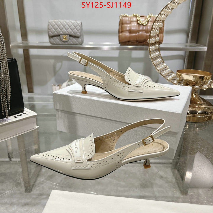 Women Shoes-Dior customize best quality replica ID: SJ1149 $: 125USD