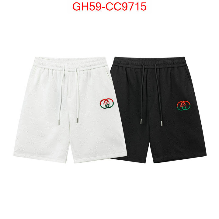 Clothing-Gucci aaaaa+ quality replica ID: CC9715 $: 59USD