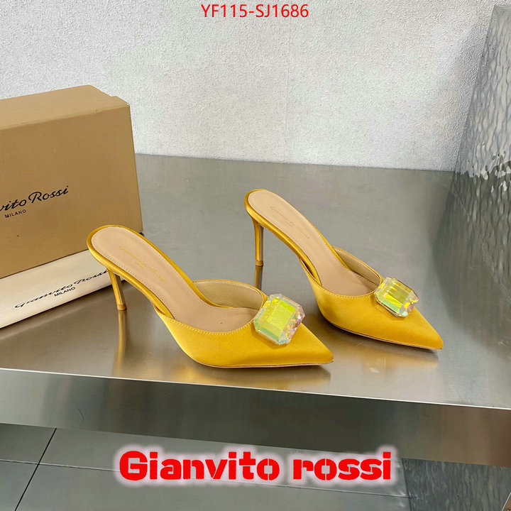 Women Shoes-Gianvito Rossi replica 2024 perfect luxury ID: SJ1686 $: 115USD