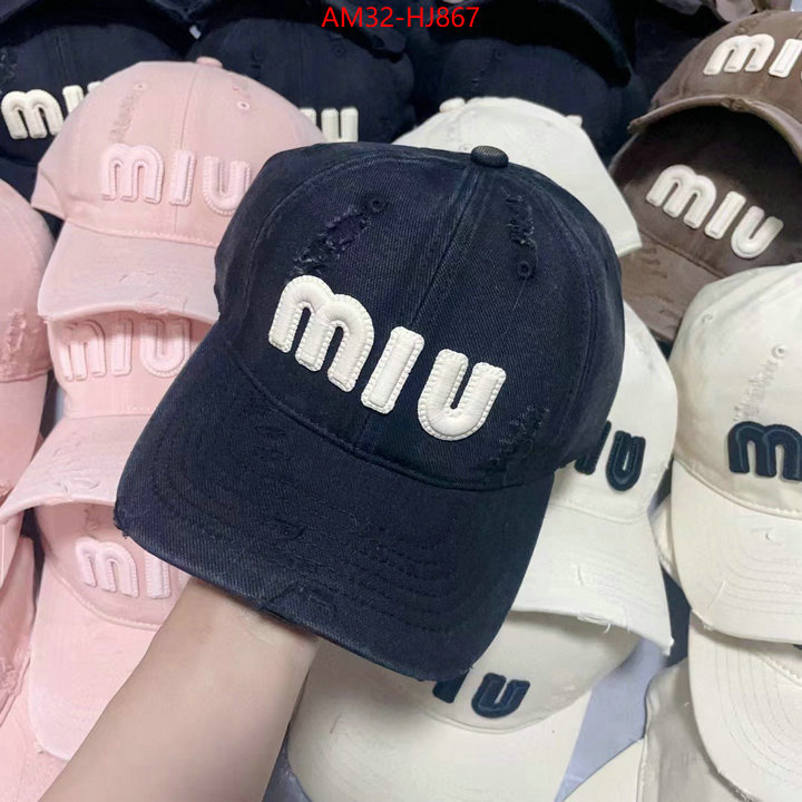 Cap(Hat)-Miu Miu aaaaa+ class replica ID: HJ867 $: 32USD