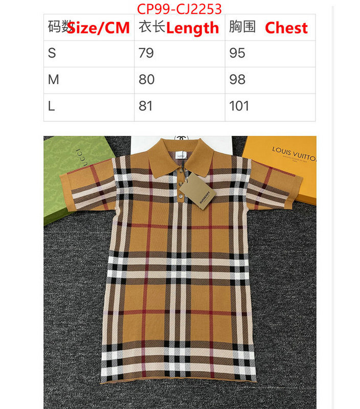 Clothing-Burberry hot sale ID: CJ2253 $: 99USD