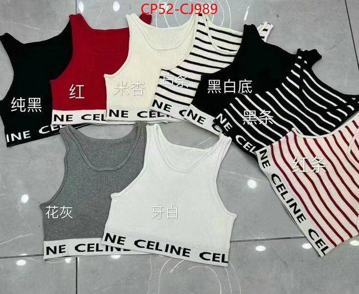 Clothing-Celine cheap replica designer ID: CJ989 $: 52USD